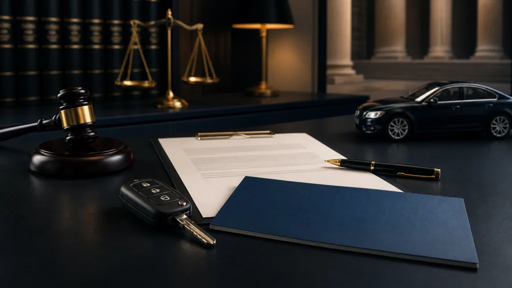 How to Recover a Car from an Ex-Partner in Thailand 3 Car key, demand letter and vehicle documents for recovering a car from an ex-partner in Thailand